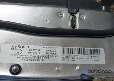 2015 Dodge Charger Sxt z USA, uszkodzony, nr VIN 2C3CDXHG7FH863205